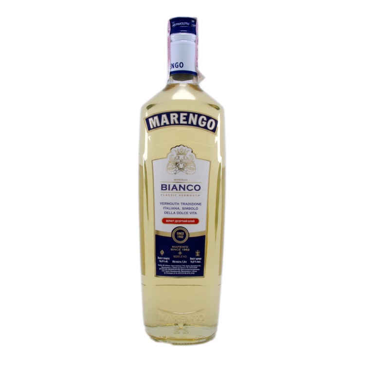 Вермут Marengo Bianco Classic сладкий 1 л 16% (4820004920304)