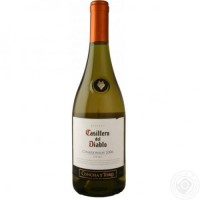 Вино Casillero del Diablo Chardonnay Reserva белое полусухое 0.75 л 13.5% (7804320256900)