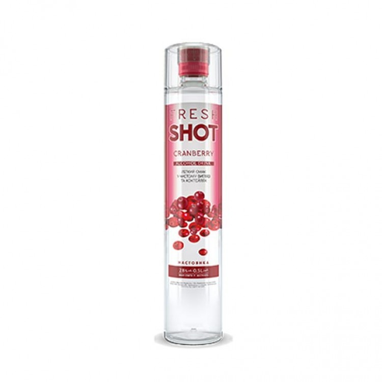 Настойка Fresh Shot Cranberry 0.5 л 28% (4820080729020)