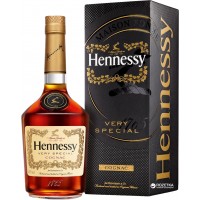 Коньяк Hennessy VS 4 года выдержки 1 л 40% в подарочной упаковке (3245990255215)