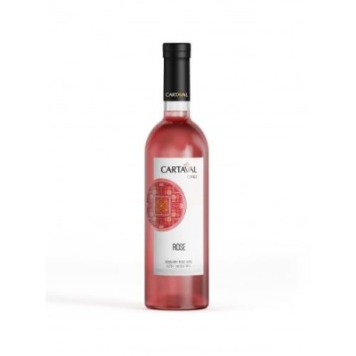 Вино Cartaval Rose розовое полусухое 0.75 л 9.5 -14% (4820004924432)