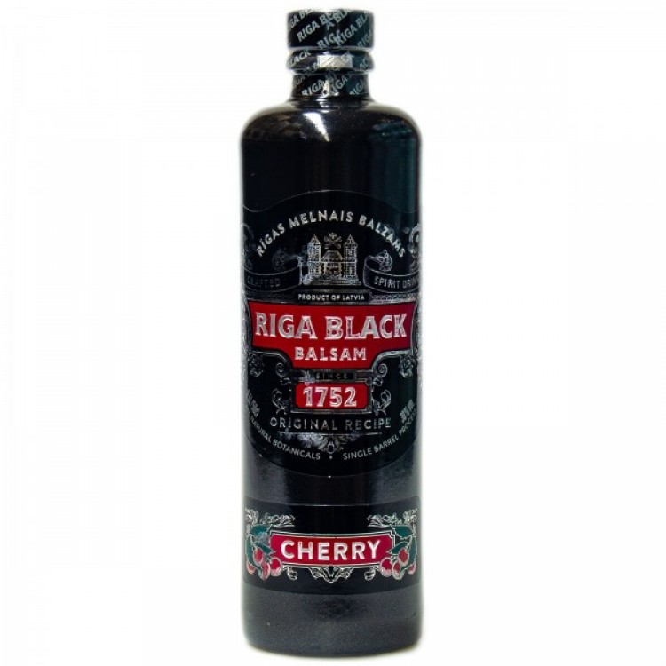 Бальзам Riga Black Balsam Вишневый 0.5 л 30% (4750021004933)