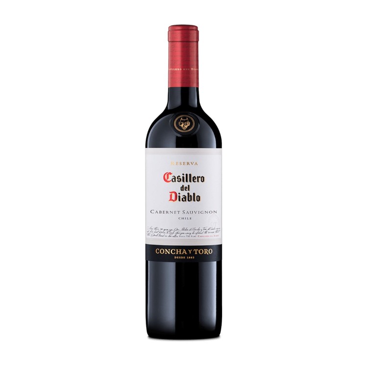 Вино Casillero del Diablo Cabernet Sauvignon Reserva красное сухое 0.75 л 13% (7804320303178)