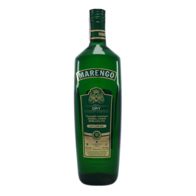 Вермут Marengo Bianco Dry сухой 1 л 18% (4820004920281)