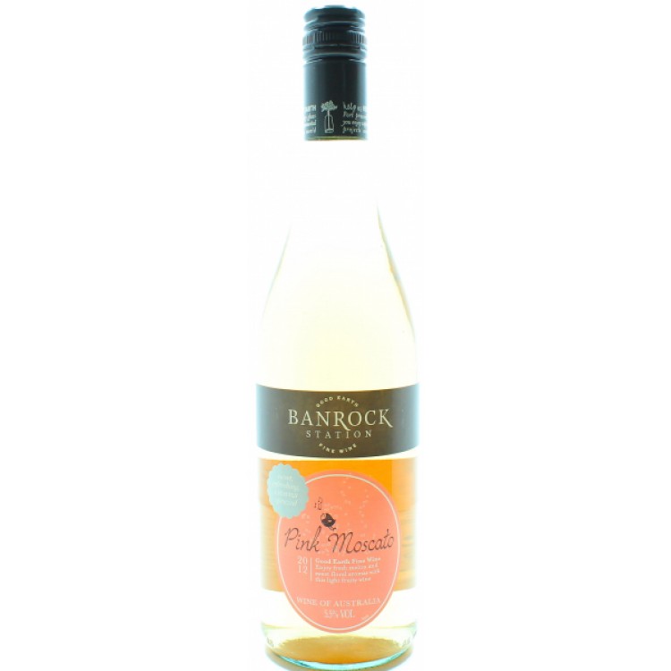 Вино Banrock Station Pink Moskato розовое полусладкое 0.75 л 5.5% (9311043027000)