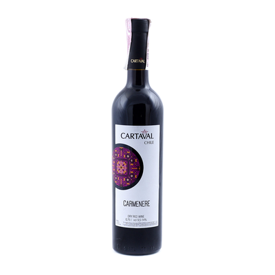 Вино Cartaval Carmenere красное сухое 0.75 л 12% (4820004923503)