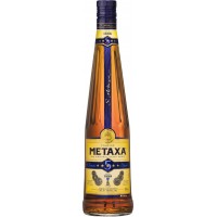 Бренди Metaxa 5 лет выдержки 1 л 38% (5202795120085)