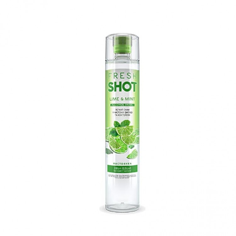 Настойка Fresh Shot Lime&Mint 0.5 л 28% (4820080728962)
